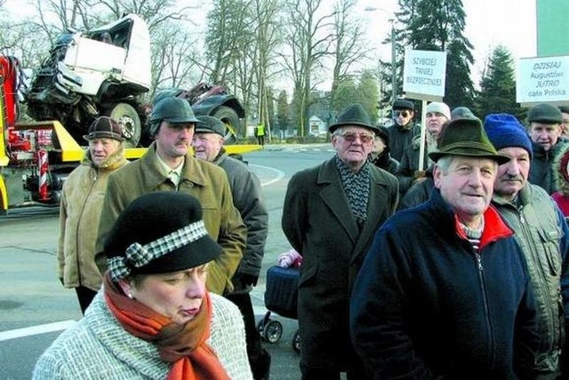 Do blokady ronda dochodziło już w Augustowie wiele razy.