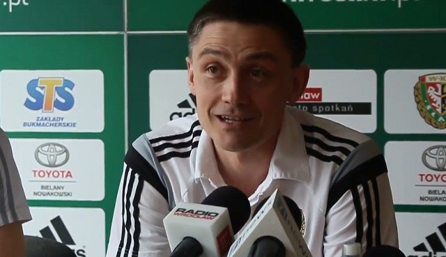 Mariusz Rumak, trener Śląska Wrocław