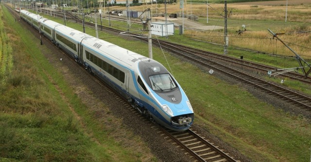 Testy Pendolino pod Żmigrodem