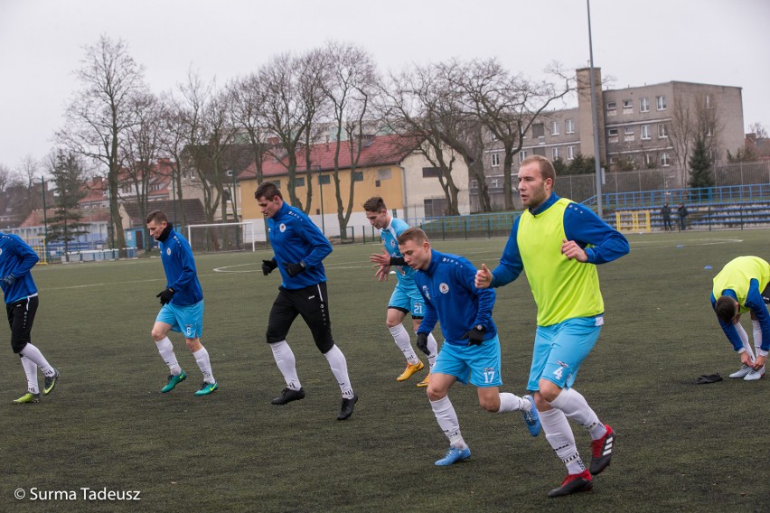 Sparing Błękitnych Stargard z Bałtykiem Koszalin [ZDJĘCIA]