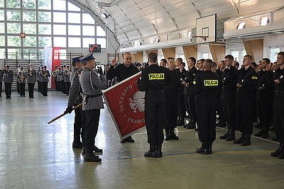 Ślubowanie policjantów w Katowicach