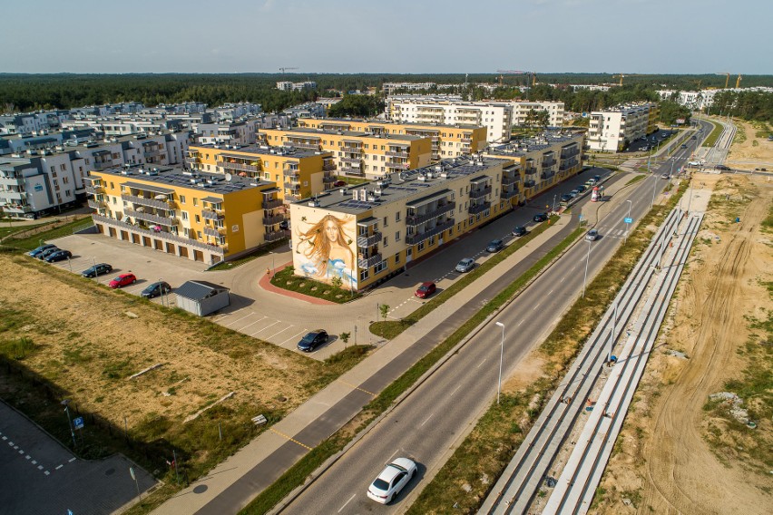 W Toruniu trwają prace przy budowie nowej linii tramwajowej