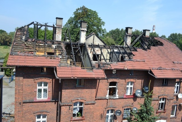 Pożar familoka w Czerwionce-Leszczynach