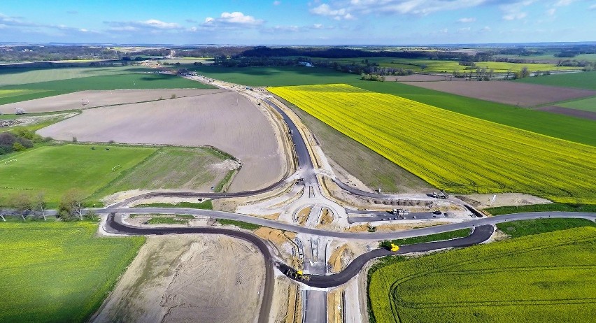 Budowa obwodnicy Nysy idzie zgodnie z planem. Na niektórych...