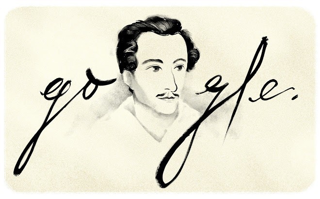 Google Doodle: 205 rocznica urodzin Juliusza Słowackiego
