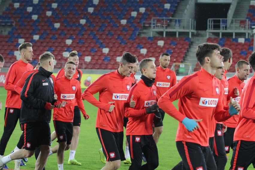 Na zdjęciu: trening reprezentacji Polski U-21. Mecz Polska -...