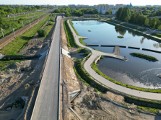 Gotowe już kolejne odcinki asfaltowe na trasie N-S w Radomiu. Zobacz zdjęcia z drona