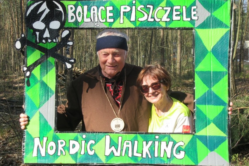 Nordic walking. Rekreacja. Maraton „Bolących Piszczeli” ZDJĘCIA