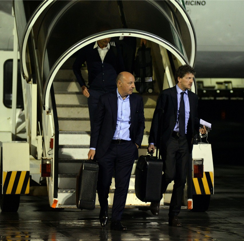 Piłkarze Juventusu Turyn przylecieli do Gdańska