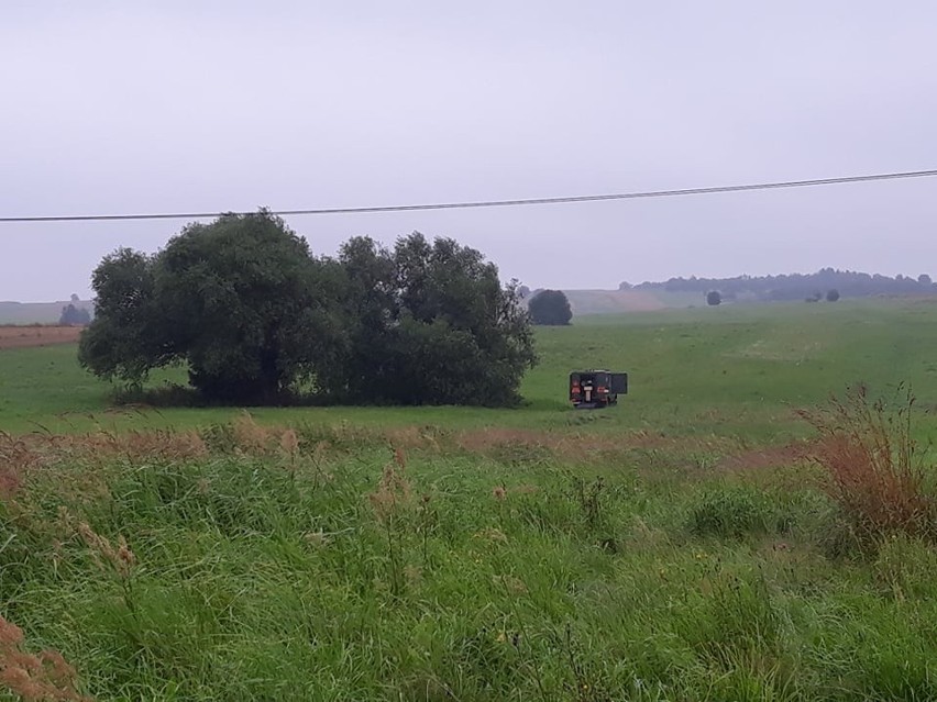 Pocisk artyleryjski w Przegini i miejsce jego znalezienia