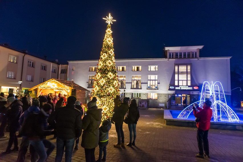 Plac Hoffa w Wiśle jest już przygotowany do świąt