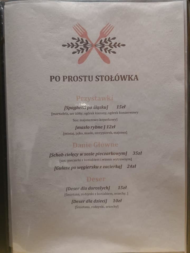 Po prostu stołówka, dawniej Helios. Jak tutaj jest po...