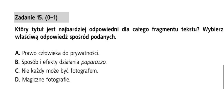 Egzamin ósmoklasisty 2019. [15.12]Język polski - PRÓBNY EGZAMIN ÓSMOKLASISTY Z GWO [PYTANIA I ODPOWIEDZI]