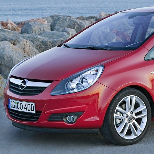 Opel corsa z 2007 roku z niewłaściwie umiejscowioną tuleją przy wahaczach.