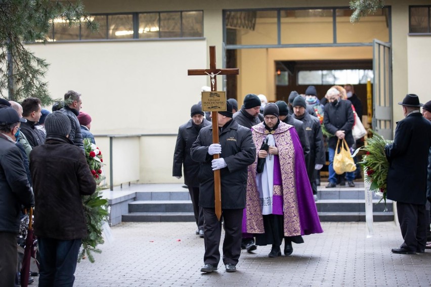 Edmund Machowski spoczął na cmentarzu na bydgoskich Jarach