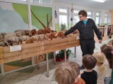 Wyjątkowa wystawa w Przedszkolu numer 1 w Nisku. Dzieci poznały tajemniczy świat zwierząt