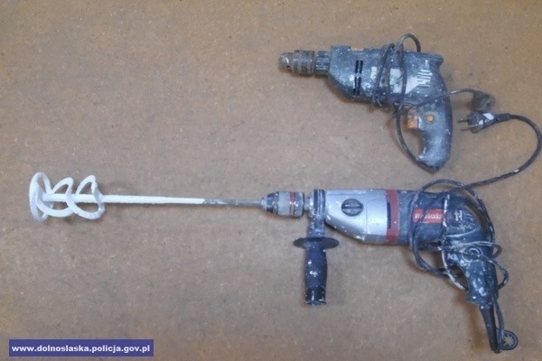 Narzędzia odzyskane przez strzelińską policję