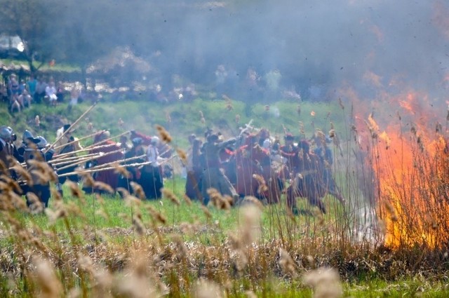 Bitwa o Tykocin była wzbogacona o prawdziwy pożar traw