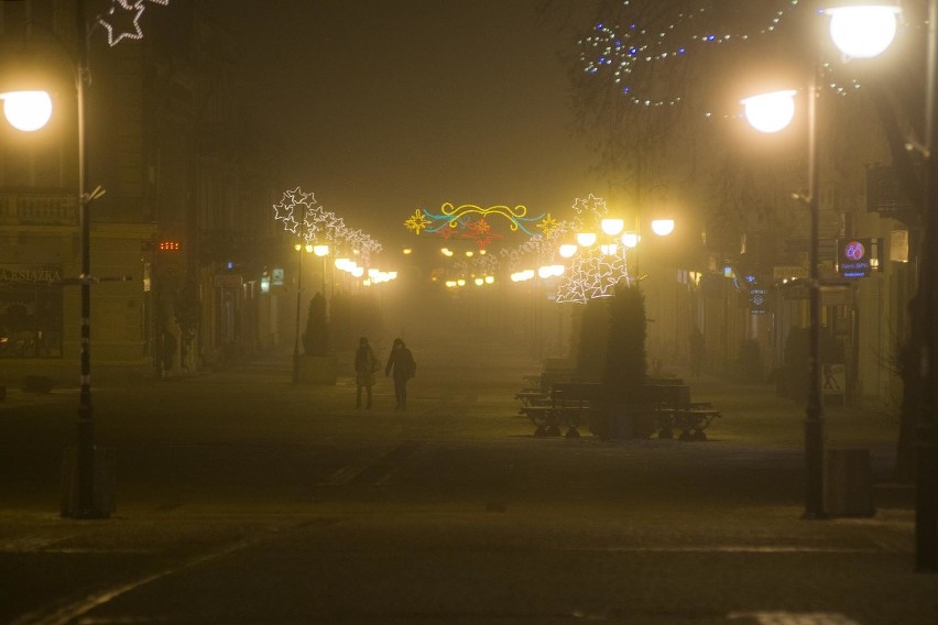 Smog w Radomiu. Pył wisiał w powietrzu