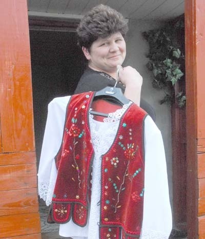 Irena Kubica jest nie tylko sołtysem Gudzisza. Śpiewa i tańczy również w Zespole Muzycznym Jarzębinki.