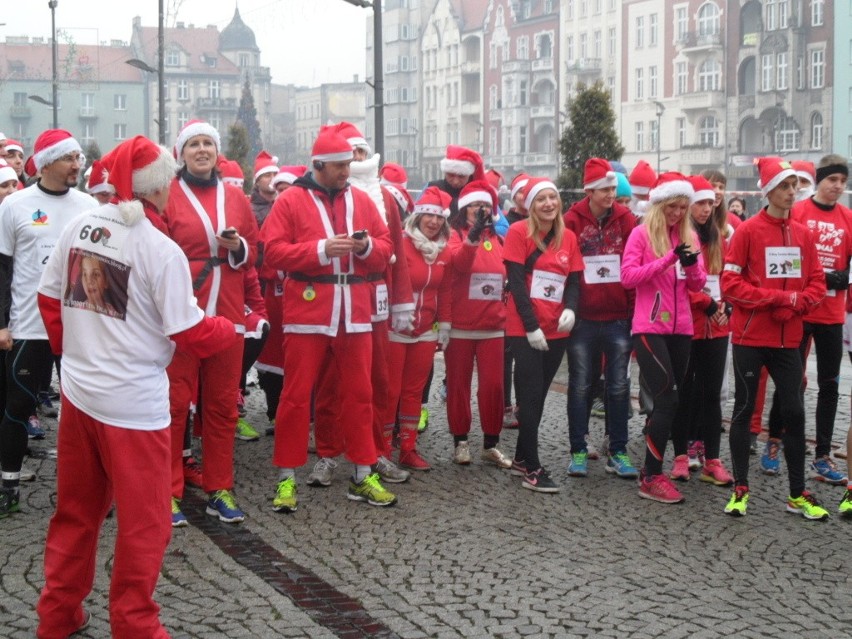 Bieg świętych Mikołajów Bytom