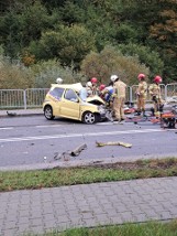 Śmiertelny wypadek na DK 75 w miejscowości Nowa Wieś koło Krynicy. Droga jest zablokowana 