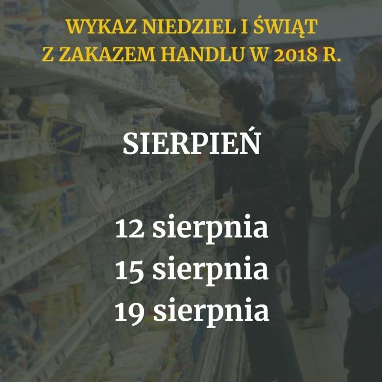 Sklepy otwarte 1 maja 2018? Czy we wtorek zamknięte będą Biedronka, Lidl, Netto, Tesco, Żabka?