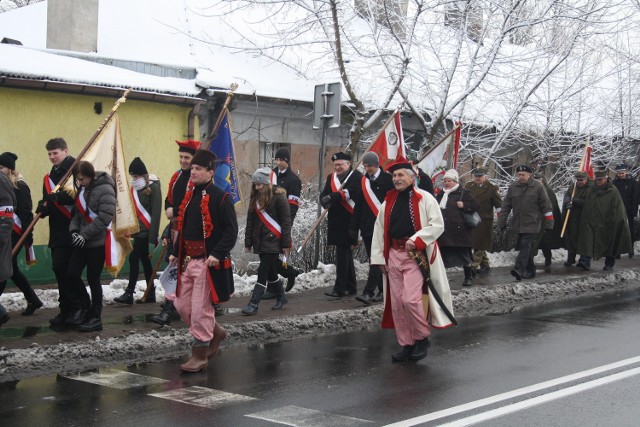 Rocznica powstania styczniowego Sosnowiec Maczki