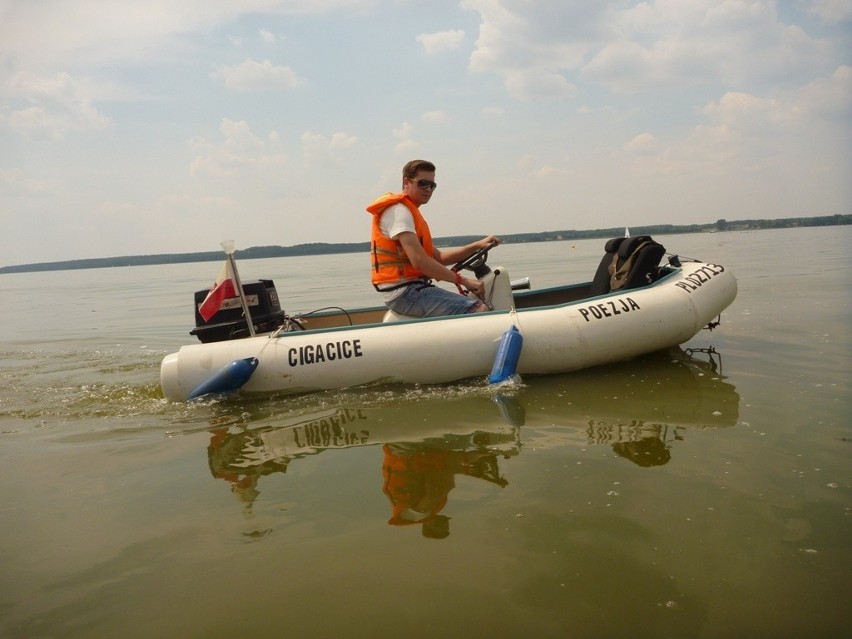 Motorowodniacy zdawali egzamin nad Jeziorem Błędno (zdjęcia)
