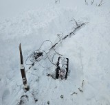 Silny wiatr w Tatrach złamał maszt stacji meteorologicznej w Litworowym Kotle