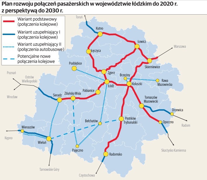 Plan rozwoju transportu zbiorowego w Łódzkiem. Urząd Marszałkowski ogłasza konsultacje społeczne 