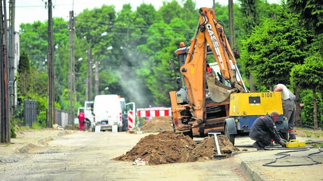 Ulica Zielona ma być gotowa do końca roku. Koszt to ponad 2 mln złotych - na tę inwestycję miasto także nie otrzymało dofinansowania z budżetu państwa