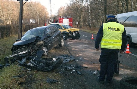 Sprawca wypadku z ul. Łagiewnickiej poszukiwany  (aktual., galeria zdjęć)