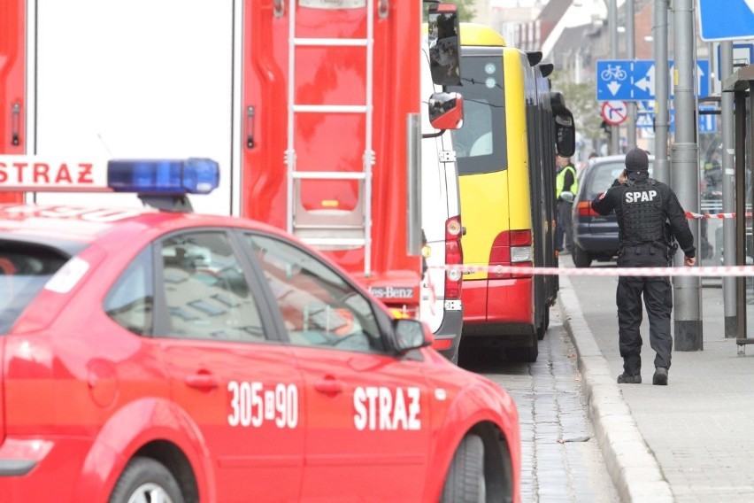 Wybuch bomby w centrum Wrocławia. Ładunek był w autobusie 145