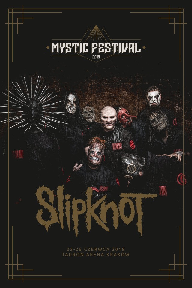 Slipknot zagra w Polsce w ramach Mystic Festival 2019