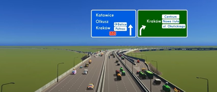 Budowa Północnej Obwodnicy Krakowa. Pasjonaci infrastruktury drogowej wytykają błędy GDDKiA. Ich zdaniem kierowców czekają gigantyczne korki