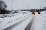 Ulica Świętokrzyska. Plany drogowców pokrzyżował atak zimy 