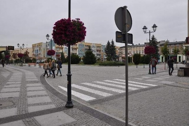 Wyremontowany Rynek w Oleśnie.