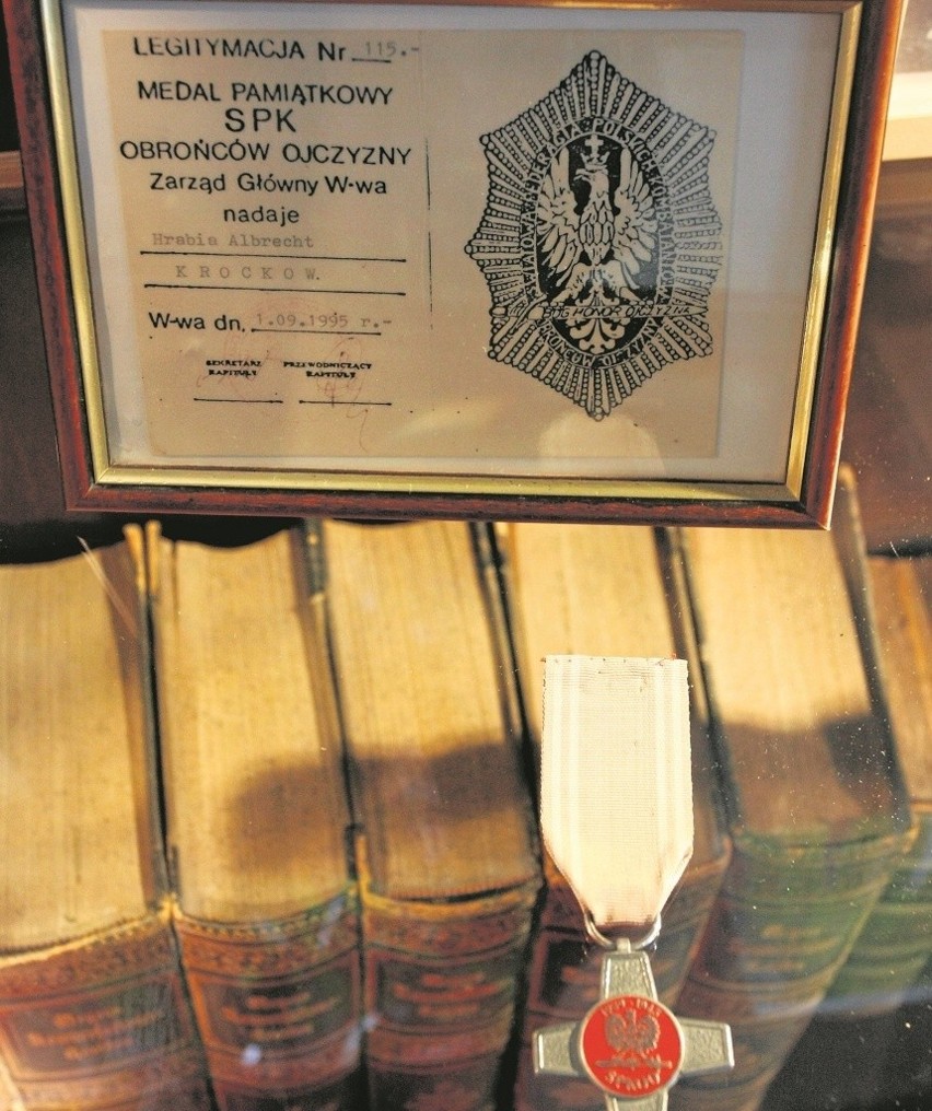 Albrecht otrzymał medal pamiątkowy SPK Obrońców Ojczyzny