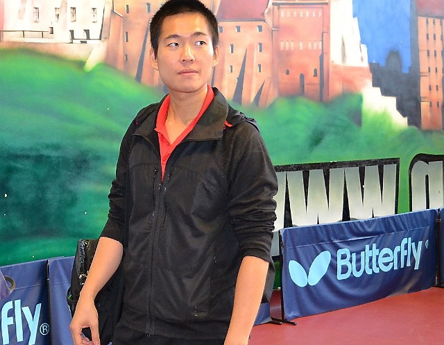 Tajwańczyk Huang Sheng Sheng jest na razie na 2. miejscu w rankignu polskiej ekstraklasy