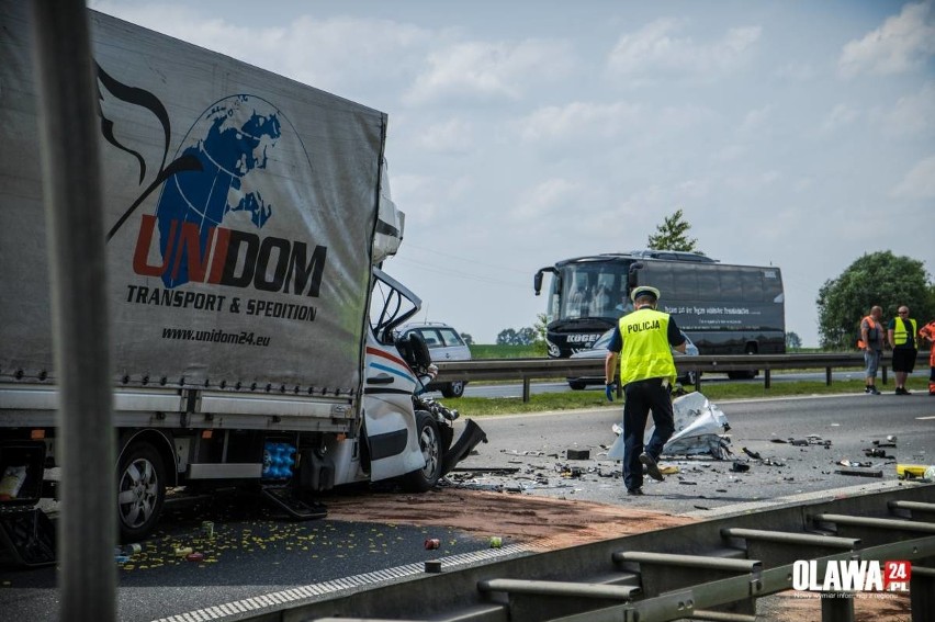 Groźny wypadek na A4 do Wrocławia. Autostrada zablokowana 