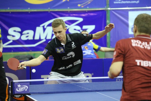 2016-11-23 bialystok tenis stolowy superliga dojlidy - golping  fot. anatol chomicz / kurier poranny / gazeta wspolczesna / polska press