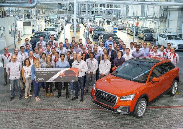 Audi Q2Na początek, Audi Q2 będzie wyposażane w jeden z sześciu silników: trzech TFSI i trzech TDI, generujących moc od 85 kW (116 KM) do 140 kW (190 KM).Fot. Audi