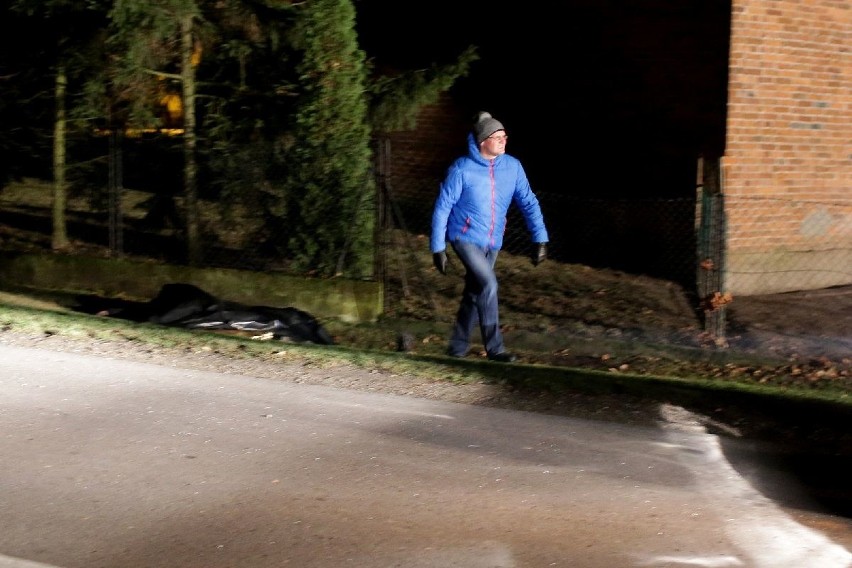 Tragiczny wypadek w Sobowie, nie żyje pieszy