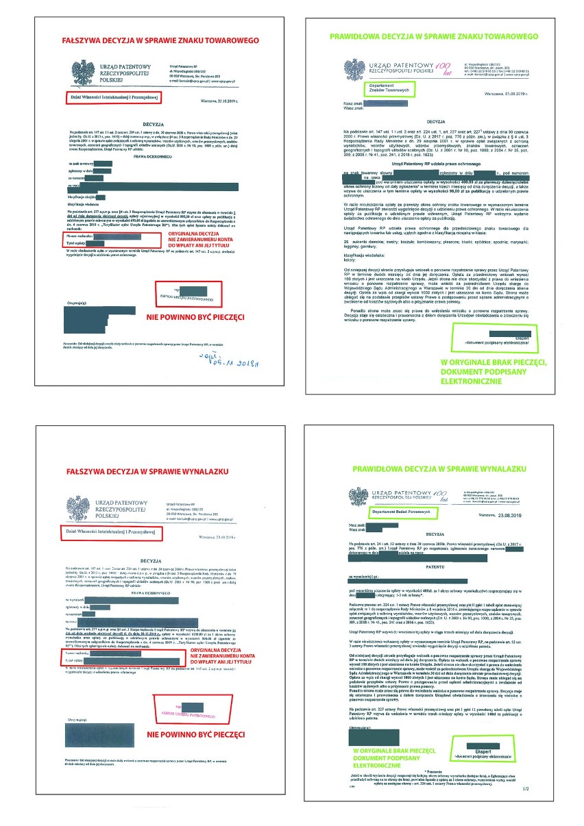 Polska Izba Rzeczników Patentowych ostrzega przed fałszywymi...