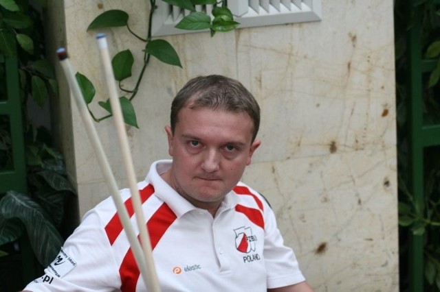 Radosław Babica z Nosanu Kielce został najlepszym polskim bilardzistą w 2010 roku. 