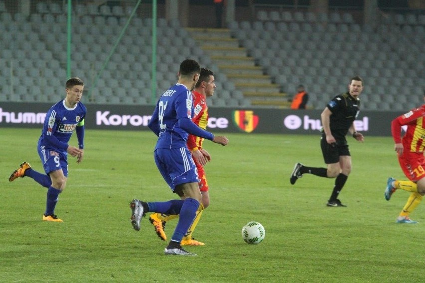 Remis Korony z Piastem Gliwice 1:1. 13 gol Cabrery   