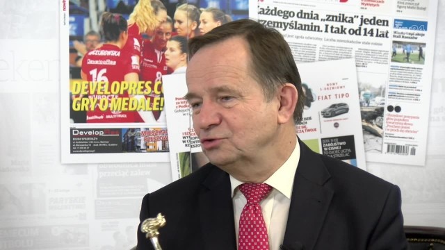 Władysław Ortyl jest pewien, że środki wydane sport są dobrą inwestycja dla województwa podkarpackiego.