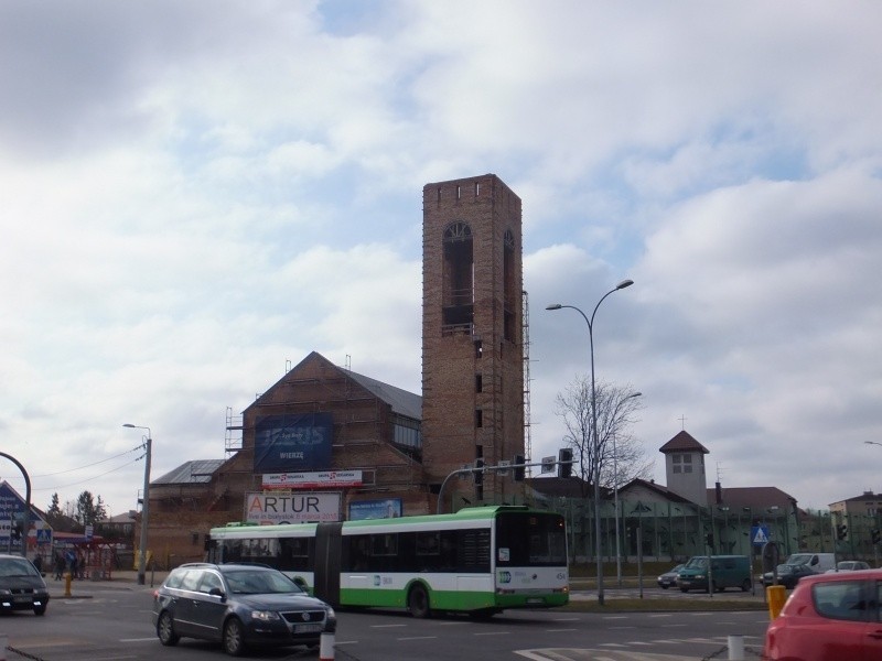 Całość w ostatecznym kształcie ma przypominać świątynię...