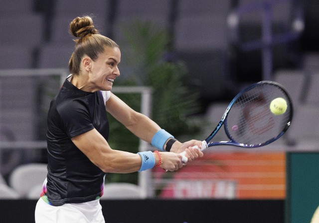 Greczynka Maria Sakkari jako pierwsza zameldowała się w półfinale WTA Finals